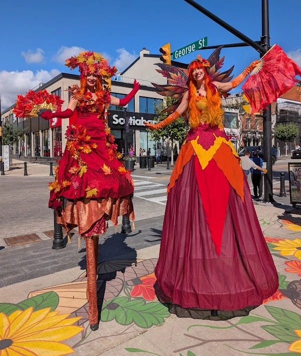 Acorn Fairy  - Stilt Walker - Autumn theme - image 7