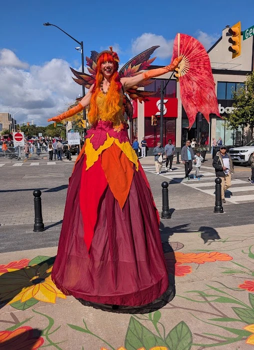 Acorn Fairy  - Stilt Walker - Autumn theme - image 6