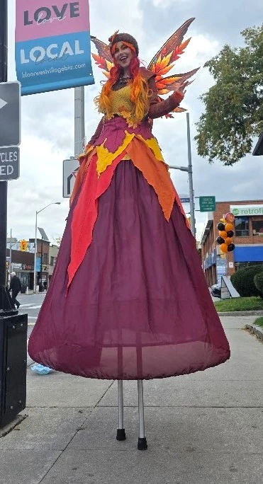 Acorn Fairy  - Stilt Walker - Autumn theme - image 10