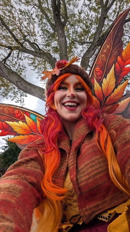 Acorn Fairy  - Stiltwalker - Autumn theme - image 4