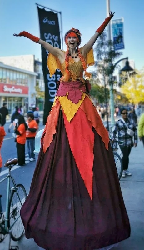 Acorn Fairy  - Stiltwalker - Autumn theme - image 7
