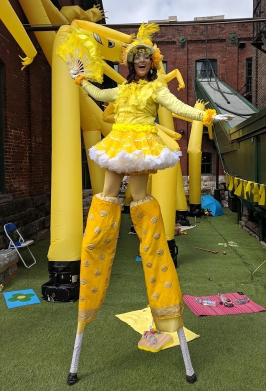 Amarella Buttercup - Stiltwalker - Family Friendly theme - image 9