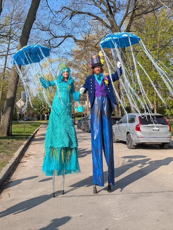 Miss April Showers - Stilt Walker - Family Friendly theme - image 11