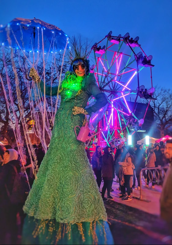 Miss April Showers - Stiltwalker - Family Friendly theme - image 13