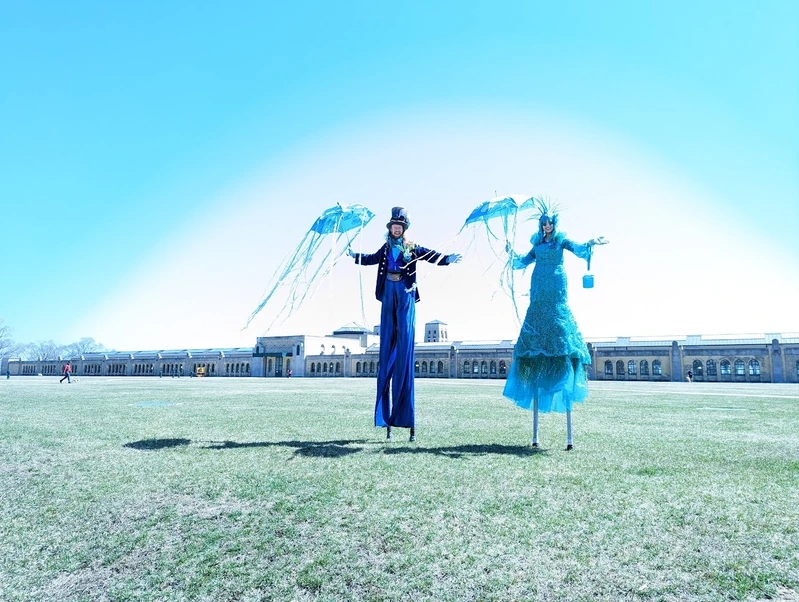 Miss April Showers - Stiltwalker - Family Friendly theme - image 3