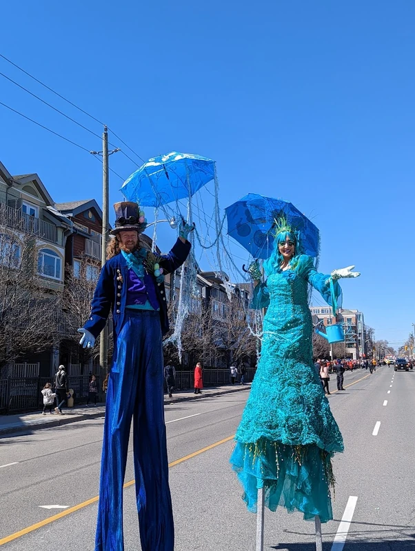 Miss April Showers - Stiltwalker - Family Friendly theme - image 4
