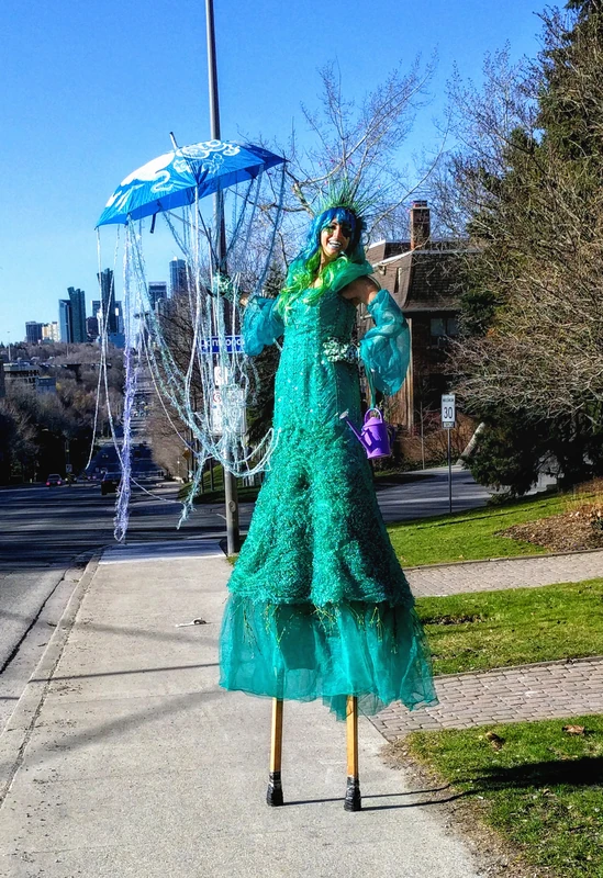 Miss April Showers - Stiltwalker - Family Friendly theme - image 8
