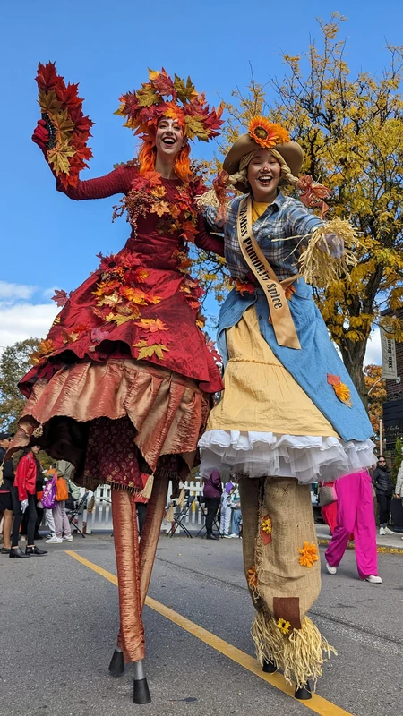 Miss Autumn Leaves - Stiltwalker - Autumn theme - image 15