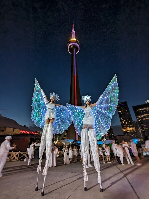 White Party / Bal En Blanc - Stiltwalker - Festival theme - image 3