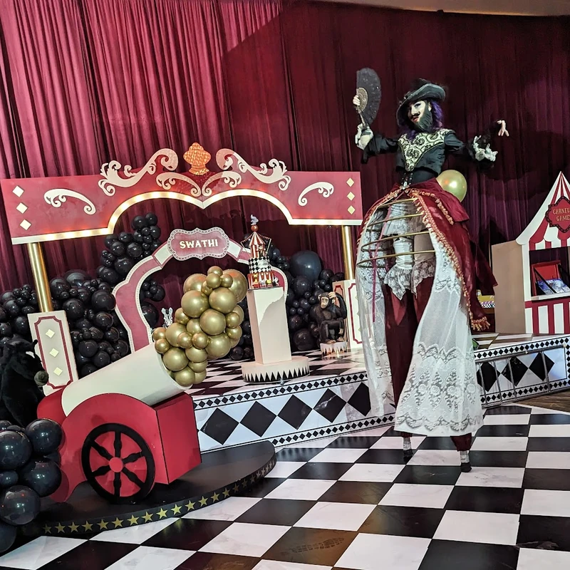 Bearded Lady - Stiltwalker - Circus theme - image 4