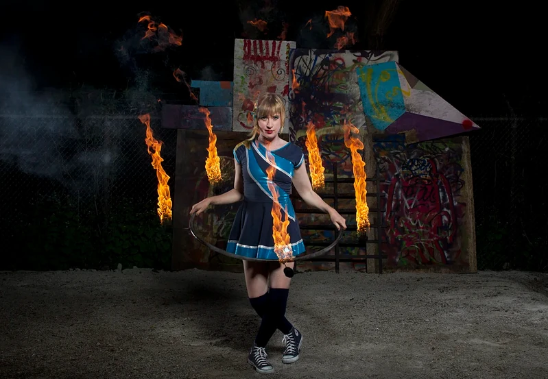 Bex in Motion Family Show - Fire Performer - Festival theme - image 2