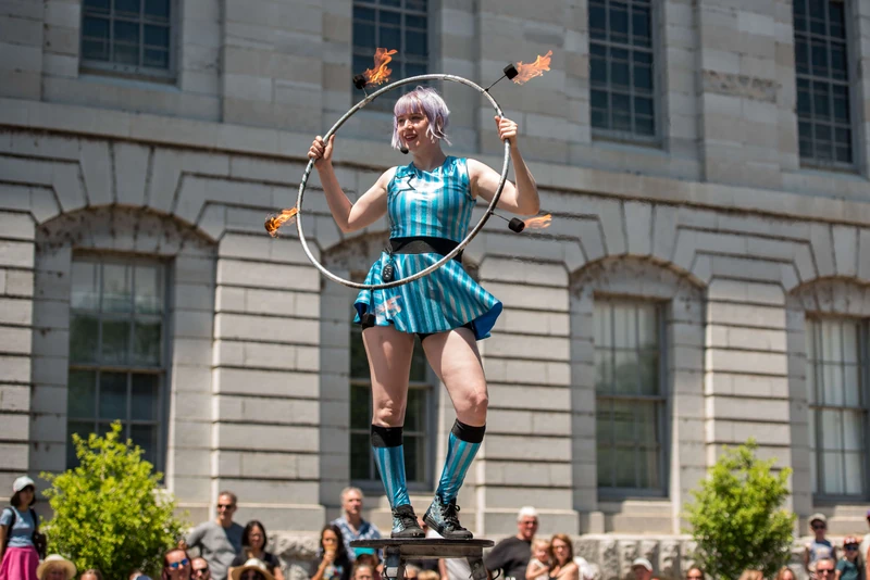 Bex in Motion Family Show - Fire Performer - Festival theme - image 3