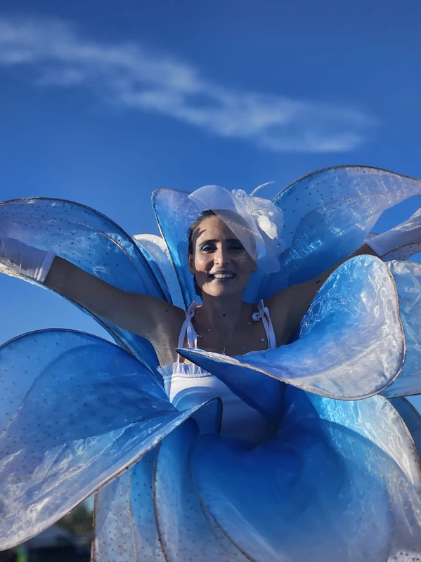 Blue Cornflower  - Stiltwalker - Elegant theme - image 2