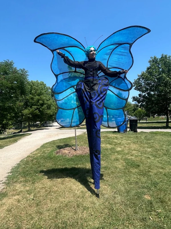 Bluebell Mariposa Butterfly - Stiltwalker - Animalia theme