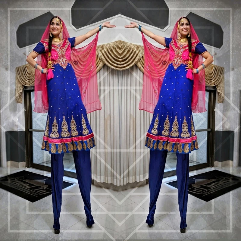 Bollywood / Diwali - Stiltwalker - Cultural theme - image 3