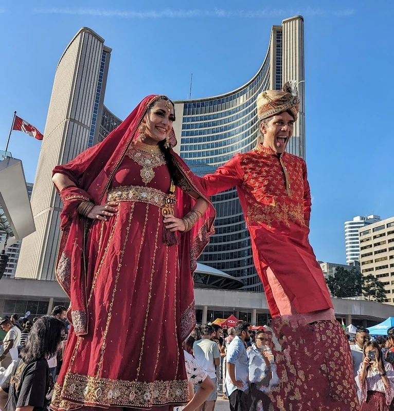 Bollywood / Diwali - Stiltwalker - Cultural theme - image 9