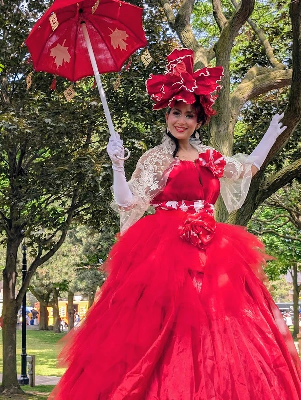 Canada Crimson Stiltwalkers - Stilt Walker - Canadiana theme - image 25
