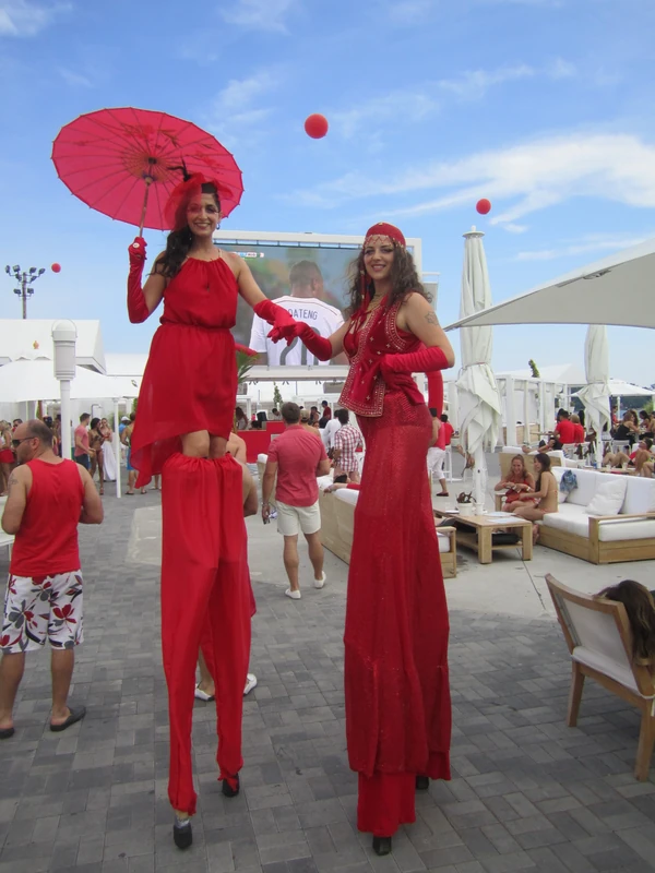 Canada Crimson Stiltwalkers - Stiltwalker - Canadiana theme - image 21
