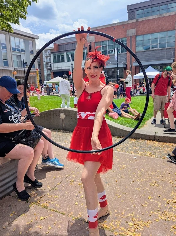 Hoopflow Canada Girls - Flow Artist / Hula Hooper - Canadiana theme - image 7