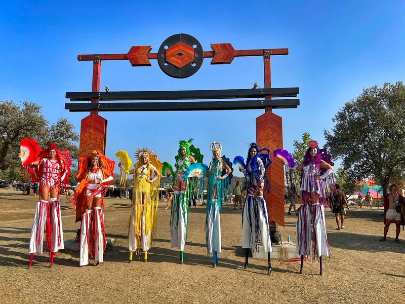 Chakras / Solar - Stiltwalker - Festival theme - image 11