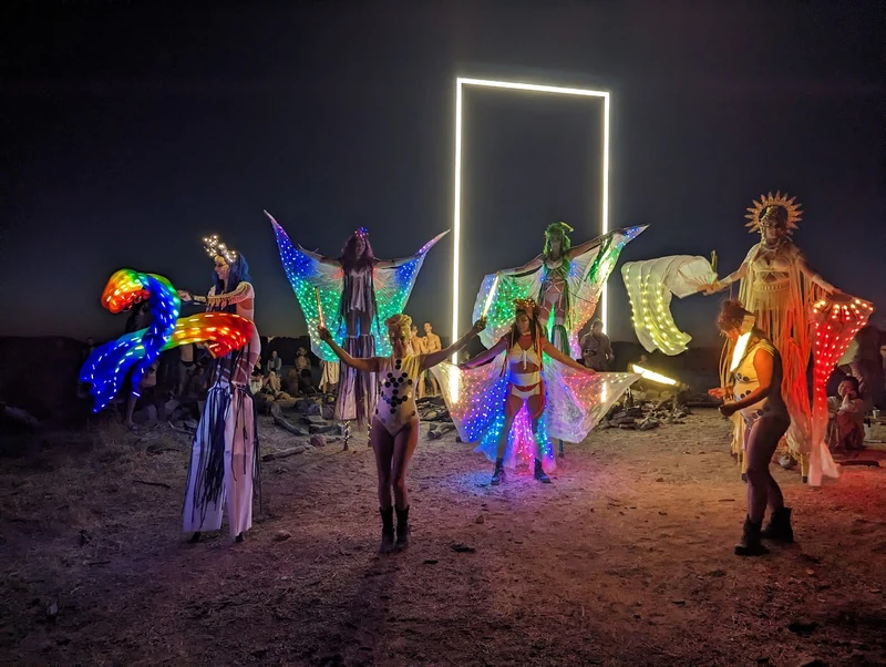 Chakras / Solar - Stiltwalker - Festival theme - image 12