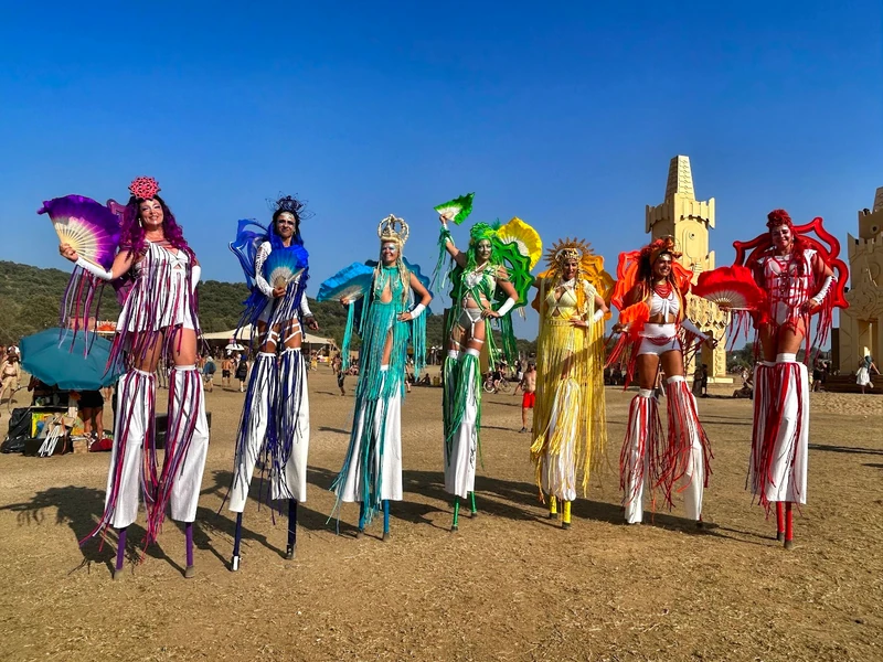 Chakras / Solar - Stiltwalker - Festival theme - image 5