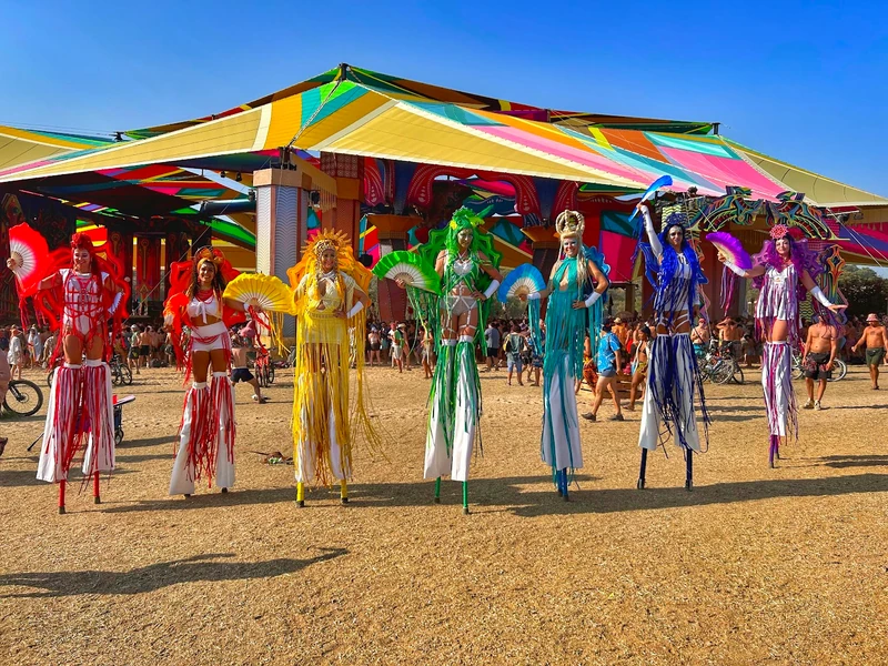 Chakras / Solar - Stiltwalker - Festival theme - image 6