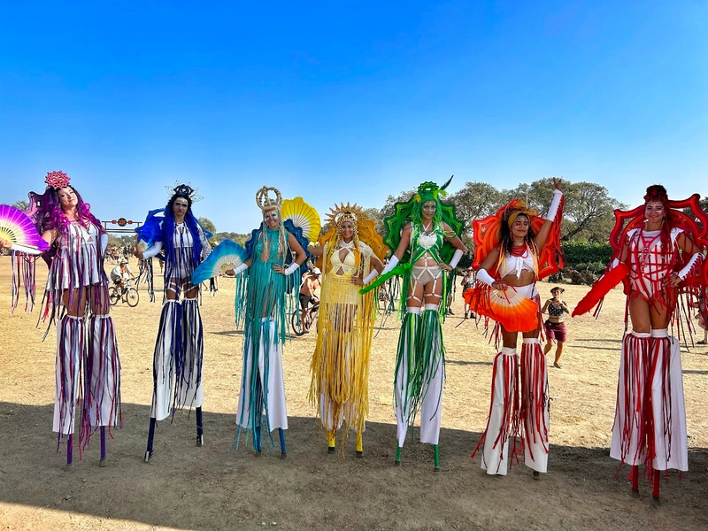 Chakras / Solar - Stiltwalker - Festival theme - image 9