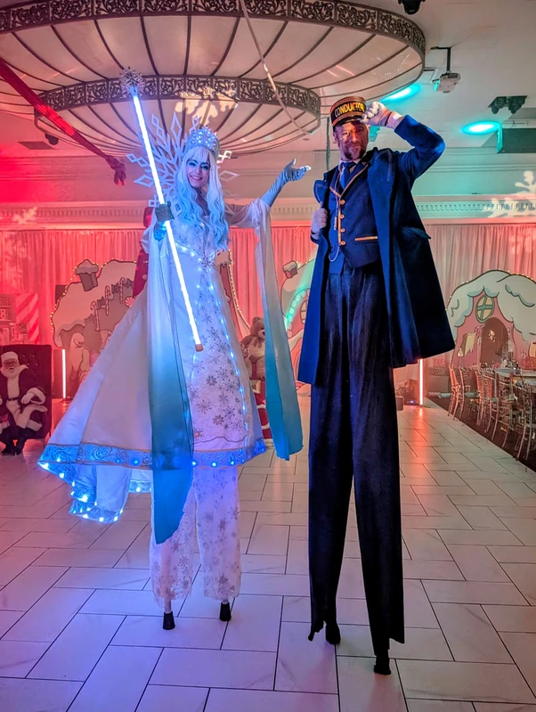 Train Conductor - Stiltwalker - Christmas theme - image 5