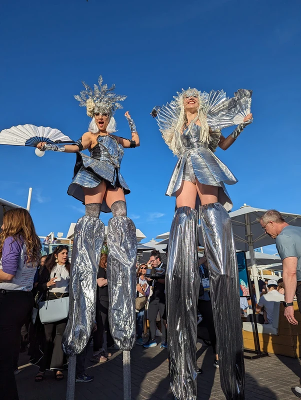 Cosmic Chrome - Stiltwalker - Space Future theme