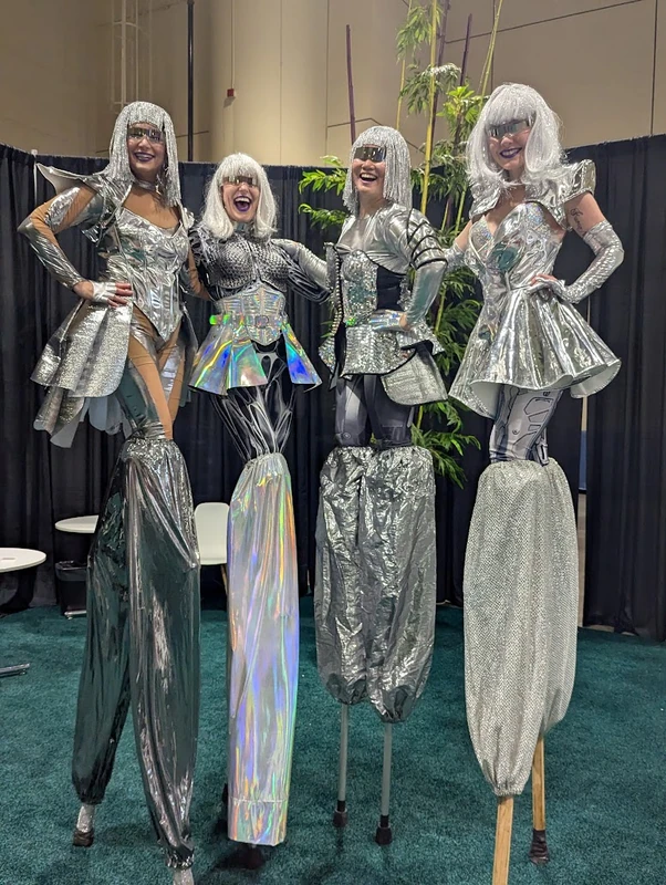 Cosmic Chrome - Stiltwalker - Space Future theme - image 2