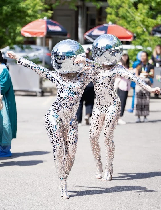 Disco Ball Dancers - Roamer / Dancer - Duos theme - image 2 performer