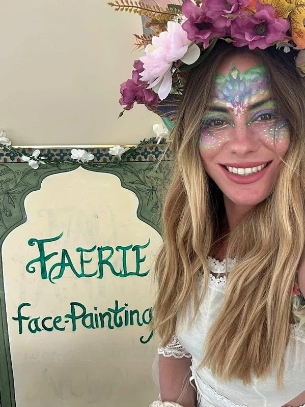 Faerie Facepainter - Roamer / Dancer  - Family Friendly theme - image 2 performer