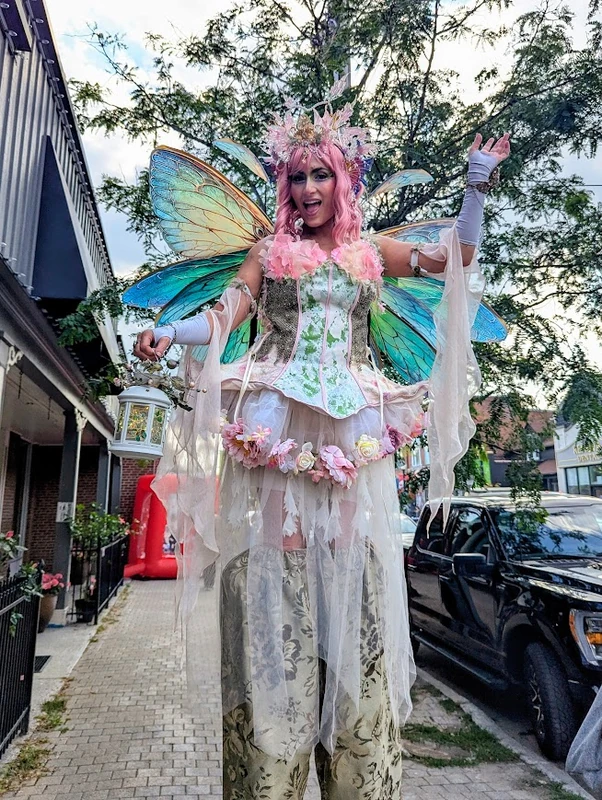 Fairy Fae  - Stiltwalker - Enchanted Forest theme - image 3