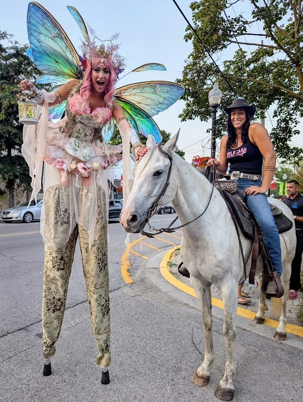 Fairy Fae  - Stiltwalker - Enchanted Forest theme - image 5
