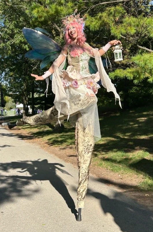 Fairy Fae  - Stiltwalker - Enchanted Forest theme - image 9