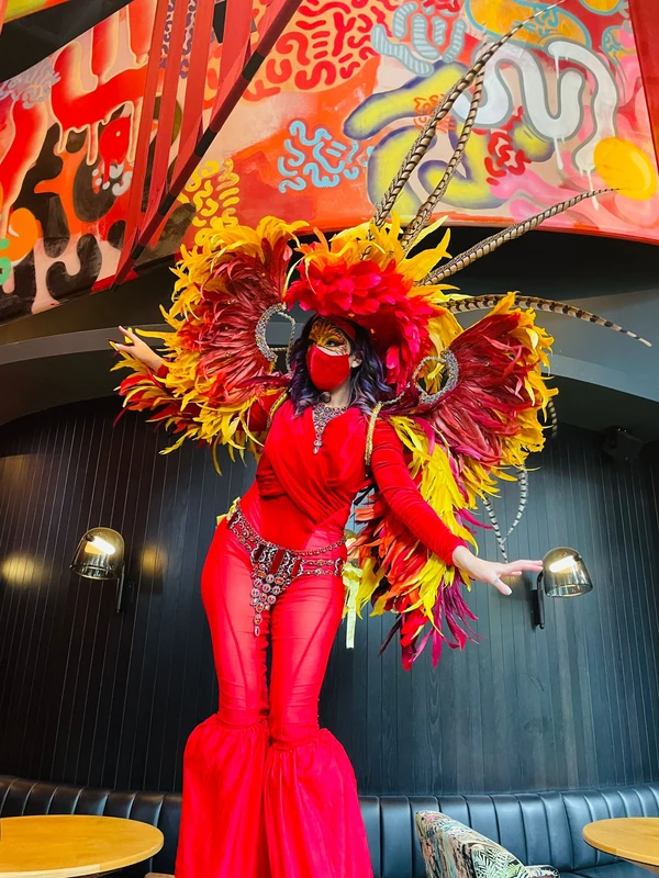 Feather Phoenix - Stiltwalker - Feathers theme - image 2