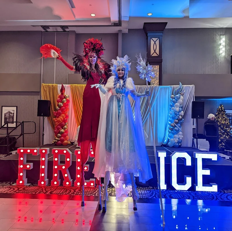 Fire and Ice - Stiltwalker - Duos theme - image 6