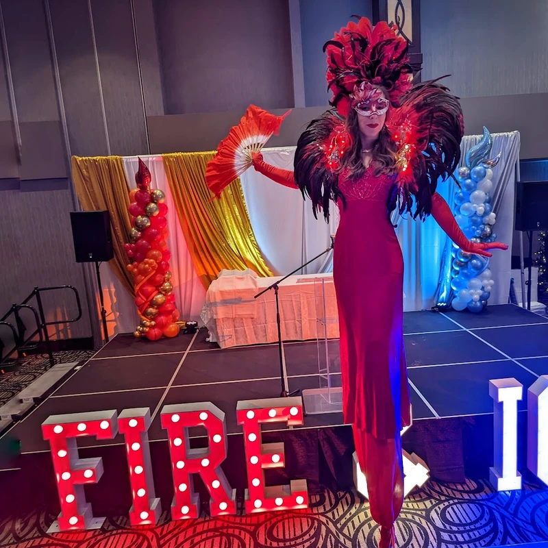 Fire and Ice - Stiltwalker - Duos theme - image 8