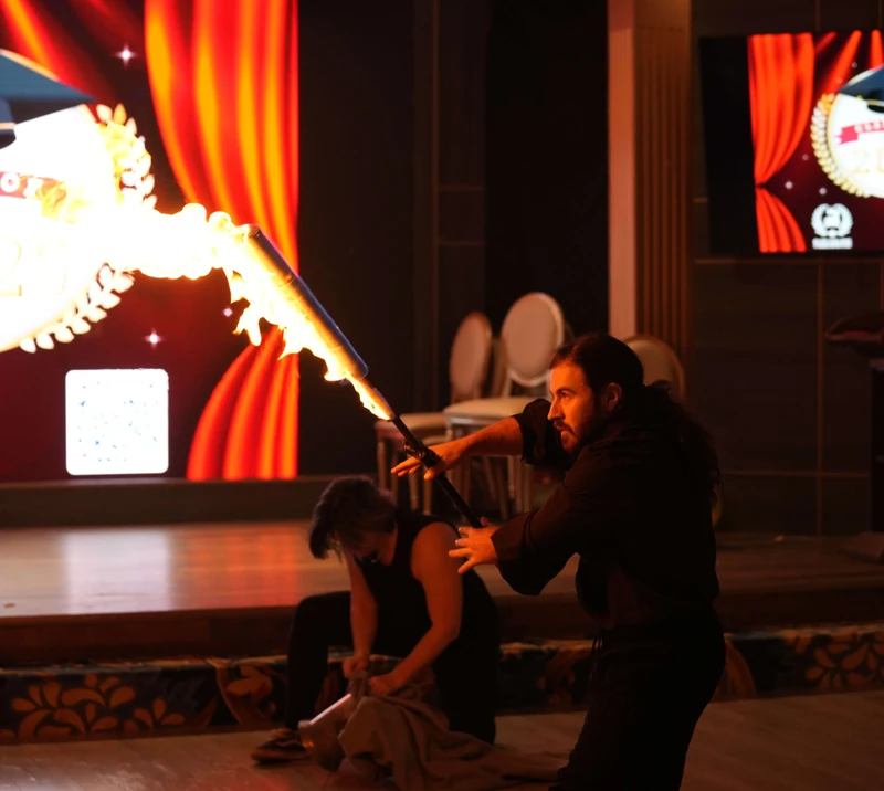 Fire Sword Duel - Fire Performer - Duos theme - image 5