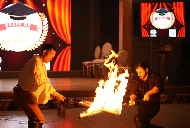 Fire Sword Duel - Fire Performer - Duos theme