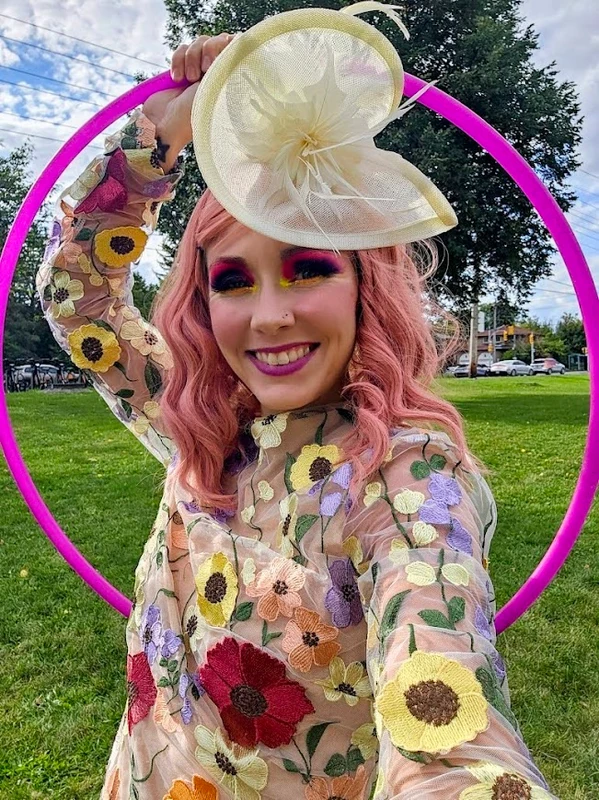 Floral Flow - Flow Artist / Hula Hooper - Garden theme - image 3