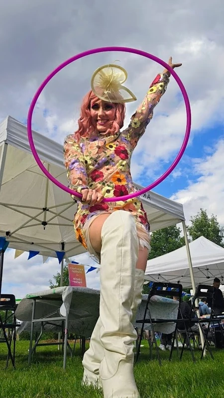 Floral Flow - Flow Artist / Hula Hooper - Garden theme - image 7