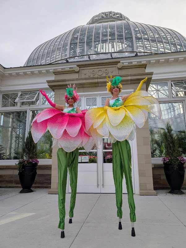 Flower Girls on Stilts - Stilt Walker - Duos theme - image 17