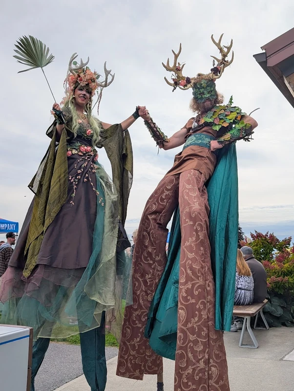 Enchanted Forest Fawns - Stilt Walker - Animalia theme - image 3