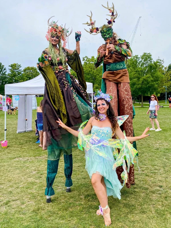 Enchanted Forest Fawns - Stiltwalker - Animalia theme - image 11