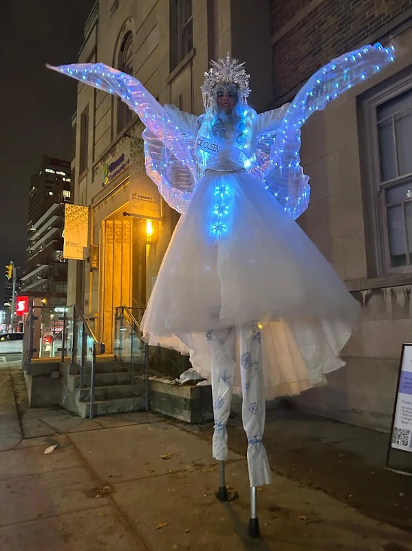 Frost Fairy  - Stiltwalker - Family Friendly theme - image 12