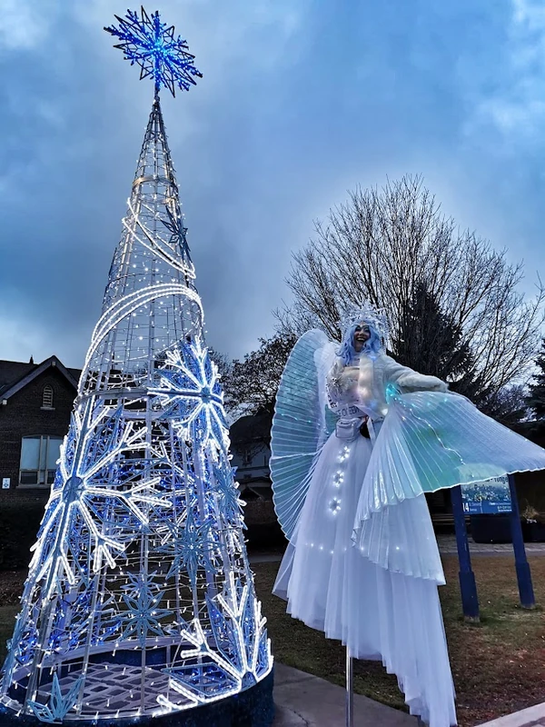 Frost Fairy  - Stiltwalker - Family Friendly theme - image 4
