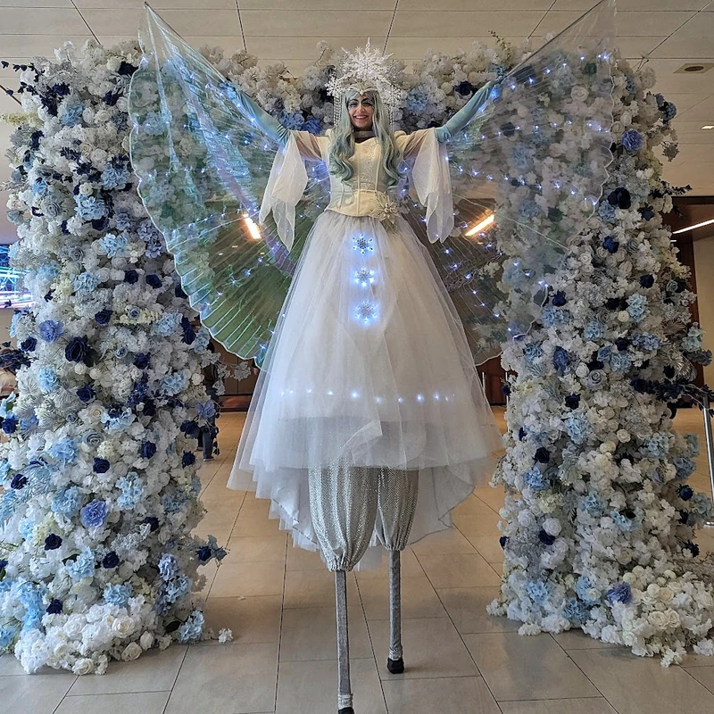 Frost Fairy  - Stiltwalker - Family Friendly theme - image 5