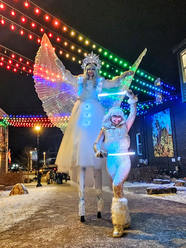 Frost Fairy  - Stiltwalker - Family Friendly theme - image 3